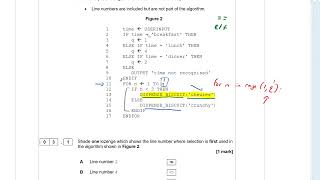 AQA 8525 GCSE Computer Science Specimen Paper 1 Walkthrough [upl. by Gnagflow]