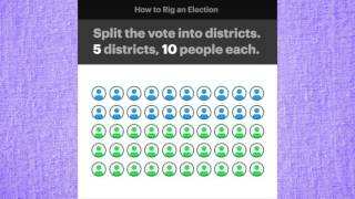 Gerrymandering Explained in 60 Seconds  GOOD [upl. by Anytsirhc13]