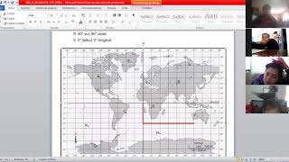 UBICANDO PUNTOS GEOGRÁFICOS EN EL PLANISFERIO PARA NIÑOS [upl. by Graniah]