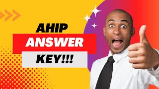 Unlock the Secret to Acing the 2024 Ahip Answer Key [upl. by Sihonn]