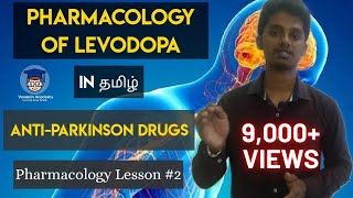 5 Pharmacology of LevodopaCarbidopa  Antiparkinson Drugs  தமிழ் [upl. by Atekehs]