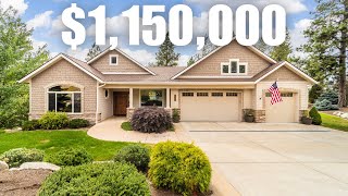 Inside A 115 MILLION Spokane Valley Washington Home Luxury Listing in Spokane WASpokane WA Suburb [upl. by Eicyal224]