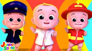 Kaboochi Song  More Childrens Dance Music by Junior Squad [upl. by Leahcin]