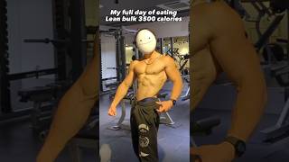 Full Day of Eating 3500 Calories Lean Bulking bulk bulking shredded abs diet dietplan gym [upl. by Itsa307]