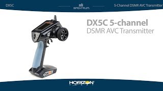 Spektrum DX5C 5Channel DSMR AVC Transmitter [upl. by Audres]