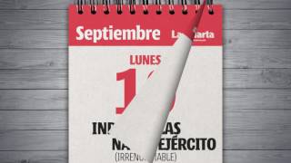 Este es el calendario de feriados para el 2017 [upl. by Adnoel]