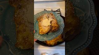 Panettone French Toast breakfast brunch holidaytraditions [upl. by Towny]