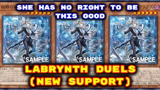 901  Yugioh  Arias The Labrynth Butler Duels New Support Deck Download in Description [upl. by Adnilreb100]