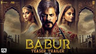 Babur  The Mughal Emperor  Trailer  Shah Rukh Khan Aishwarya Suhana Khan Aryan Khan  Tseries [upl. by Aserej]