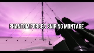 Paradox Poke  Phantom Forces Sniping Montage 4 [upl. by Bentlee]