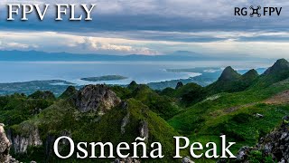 Osmeña Peak Cebu Philippines 🇵🇭 4K FPV Drone fly 2024 [upl. by Naejeillib]