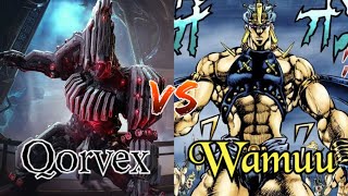 Qorvex vs Wamuu  Who wins Warframe vs Jojo [upl. by Onaicram889]