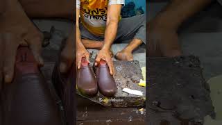 How We Manufacture Brown Leather Shoes [upl. by Trebloc56]