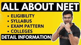 All about NEET Exam  What is NEET Full Information NEET Eligibility NEET Syllabus  NEET 2024 [upl. by Yerffeg]