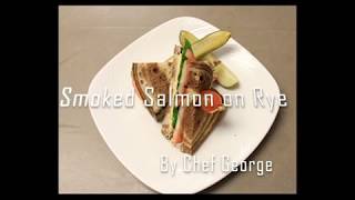 smoked salmon Sandwich [upl. by Astra]