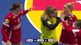 Denmark vs Norway  Highlights  26th IHF Womens World Championship [upl. by Eetsirhc]