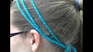 How to Crochet a 3 Strand Headband  Easy [upl. by Bain91]