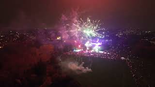 hornchurch fireworks display drone [upl. by Della771]