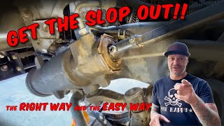 HOW TO TIGHTEN A STEERING BOX [upl. by Fuld]