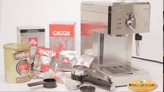 Saeco Poemia Espresso Machine How to Brew amp Steam [upl. by Tom]