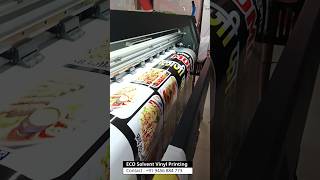 ECO Solvent Vinyl Printing  Digital Printing Machine  XP600 Machine [upl. by Walt]