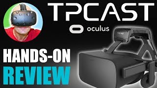 WIRELESS OCULUS RIFT WITH TPCAST  HandsOn Rift TPCAST Review Unboxing amp Installation Tutorial [upl. by Aihsila]