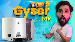 Top 5 Best Gyser Under ₹10000 Smart Gyser 2023  Hindi [upl. by Eulau]