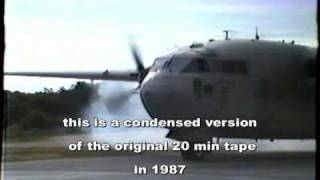 C119 Nantucket round trip with cockpit video 1987 [upl. by Alial]