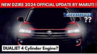 Maruti Dzire 2024 New Model Review  New Dzire 2024 Model  New Swift Dzire 2024 New Model Price [upl. by Akiwak]