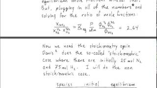 Kinetics and Reaction Engineering  Chemical Equilibrium  part 1 [upl. by Meingoldas]