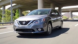 2017 Nissan Sentra  Review and Road Test [upl. by Vowel856]