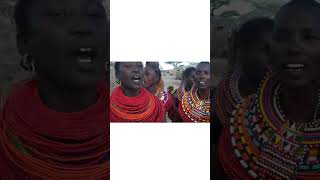 LOVELY Maasai Dance to Welcome Tourist [upl. by Ynitsed]