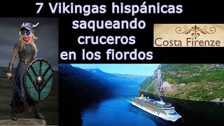 En crucero por los fiordos de Noruega con Costa Cruceros Firenze Puerto Flam Junio 2023 [upl. by Sill]