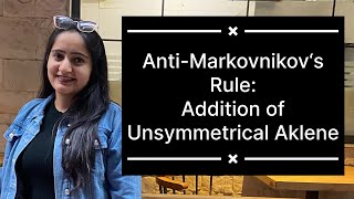 AntiMarkovnikov Rule Alkene Addition Explained Chemistry Class 1112 [upl. by Okiruy]