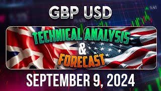 Latest GBPUSD Forecast and Technical Analysis for September 9 2024 [upl. by Michaud]