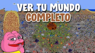 CÓMO PREVISUALIZAR TU MUNDO COMPLETO DE TERRARIA 144 EN MÓVIL Y PC  Maggieozs [upl. by Ikairik504]