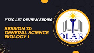 PTEC LET REVIEW Session 13 General Science Biology 1 [upl. by Alebasi]