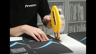 ATG Double sided tape applicator from Presco [upl. by Yole]