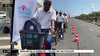 Des chauffeurs de bus deviennent cyclistes pour quelques heures [upl. by Eillime]