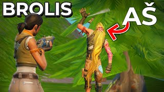 Brolis padaro Fortnite 100 juokingesniu [upl. by Ettennig]