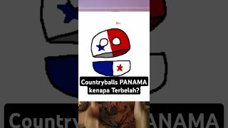 Negara PANAMA di Countryballs Terbelah negara bendera countryballs [upl. by Rebna]