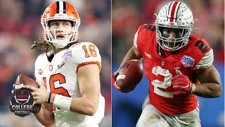 Clemson Ohio State go back and forth in CFP semifinal  College Football Playoff Highlights [upl. by Sass]