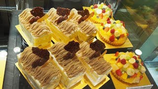 和栗と和三盆のショートケーキ【グラマシーニューヨーク】上品な和洋折衷の味が美味しい！東京・池袋 [upl. by Ohaus157]