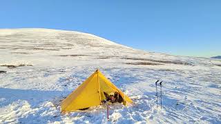 Snow Camp in the Cairngorms February 2023 [upl. by Esenej494]