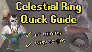 OSRS  Shooting Stars  Celestial Ring Quick Guide [upl. by Otaner]