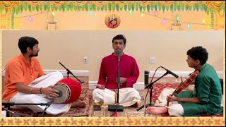 Shashank V Mahesh  Kanthar Sashti Mahotsam 2024  Thematic Carnatic Music Concert 05 [upl. by Romanas]