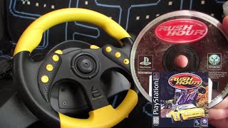 well that went badly  PS1 Rush Hour with Mad Catz wheel [upl. by Thisbee]