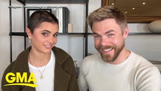 Derek Hough and Hayley Erbert share message about her health [upl. by Concha]