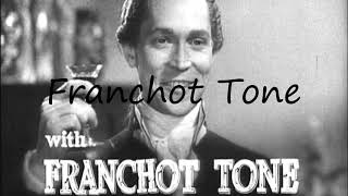 How to Pronounce Franchot Tone [upl. by Yekcaj]