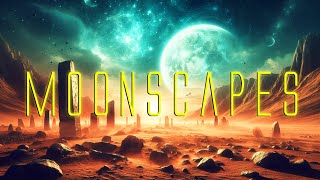 Moonscapes  Space Ambient Soundscape [upl. by Aihsenat444]